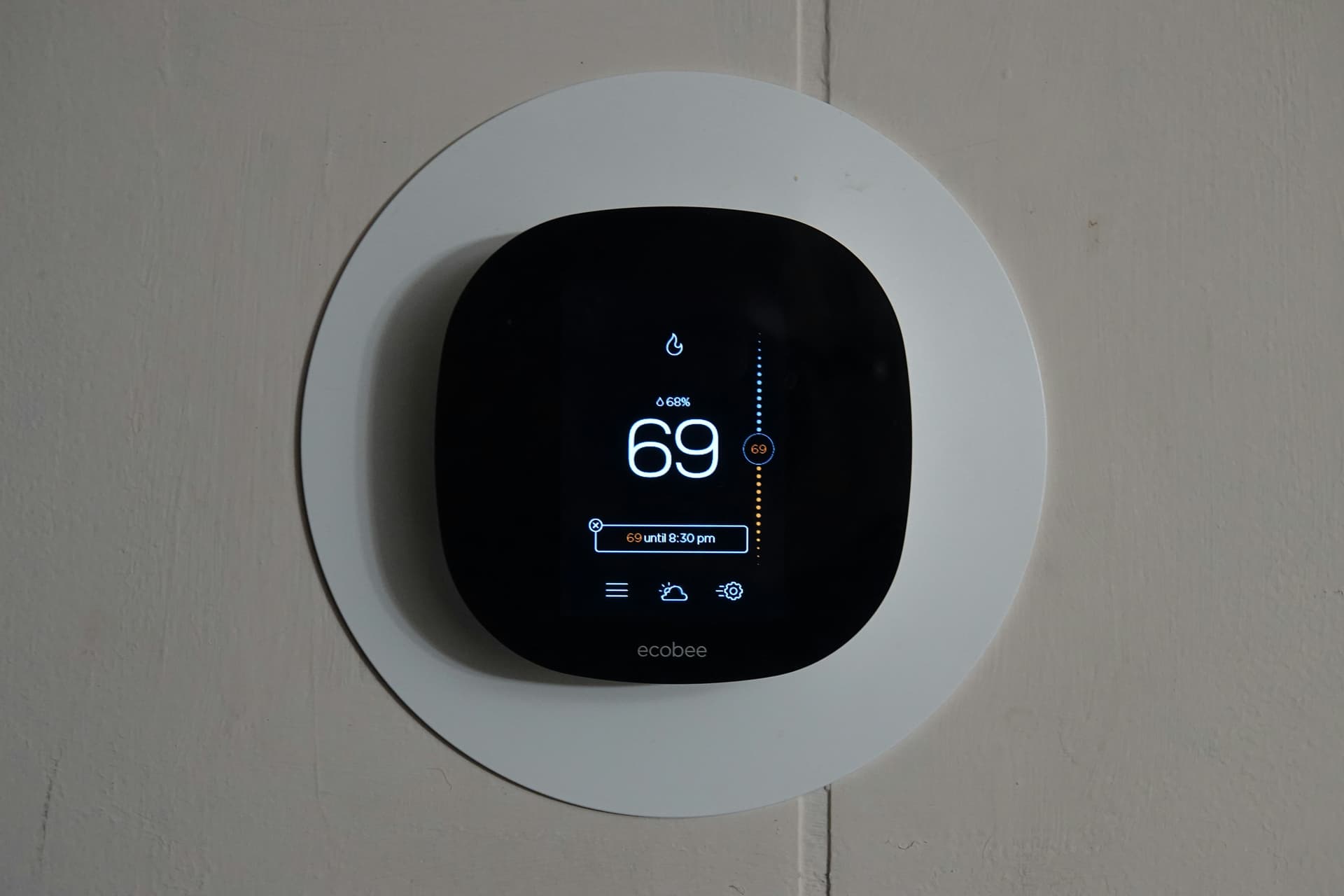 Smart thermostat upgrade